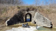 Railroad Tunnel Creek Crossing MotoADVR